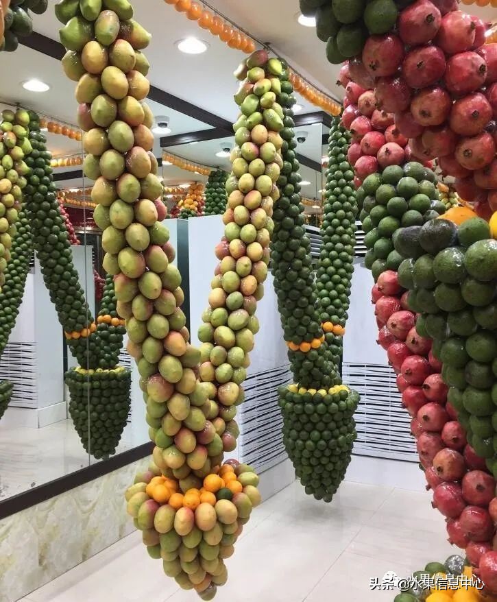 迪拜中国水果店,都说迪拜遍地黄金