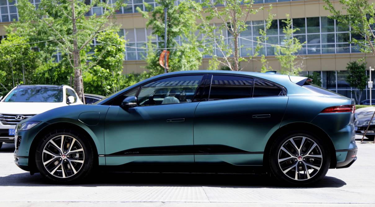 捷豹i-pace新版,捷豹i-pace黑色版官图发布