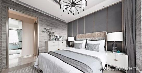 大连现代极简装修风格,现代轻奢装修风格高级感70平