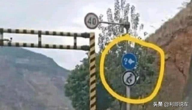 高速问号加灯泡什么意思,高速公路灯泡标志是什么意思