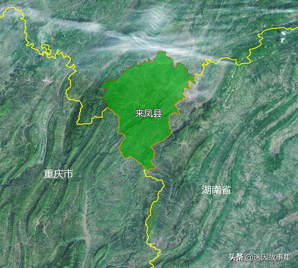 恩施州八县市地形地貌,湖北恩施区域分布图