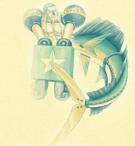 海贼王布鲁克初见娜美罗宾,娜美罗宾布鲁克变小