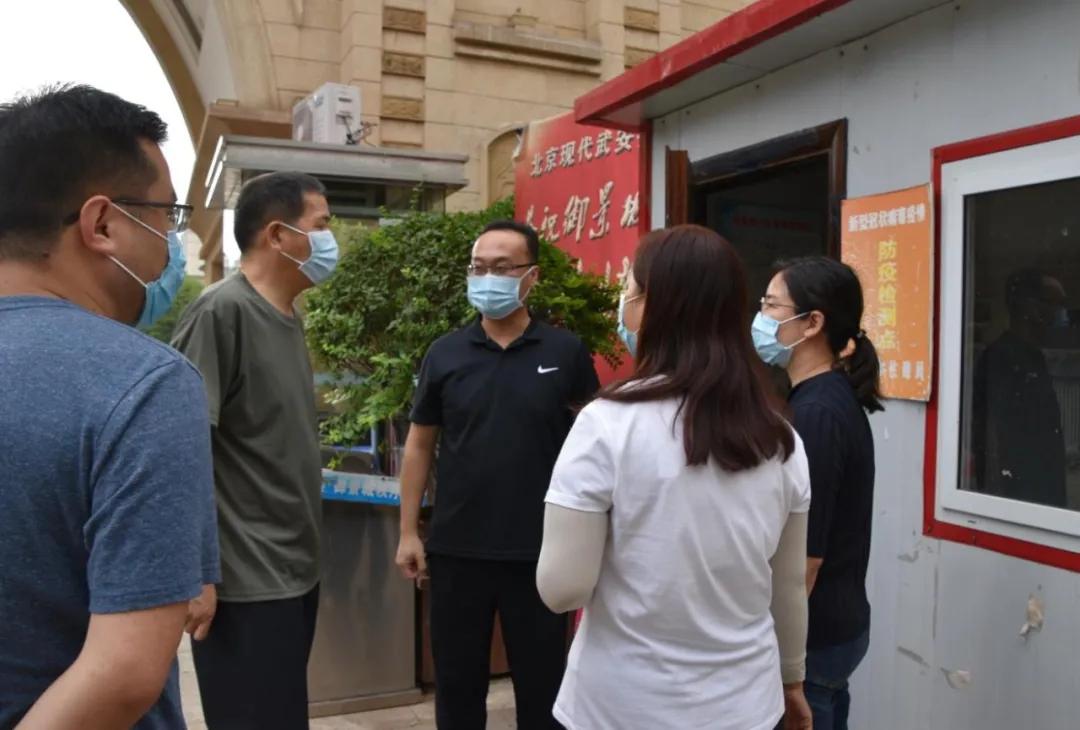董志毅督导检查武安疫情防控工作