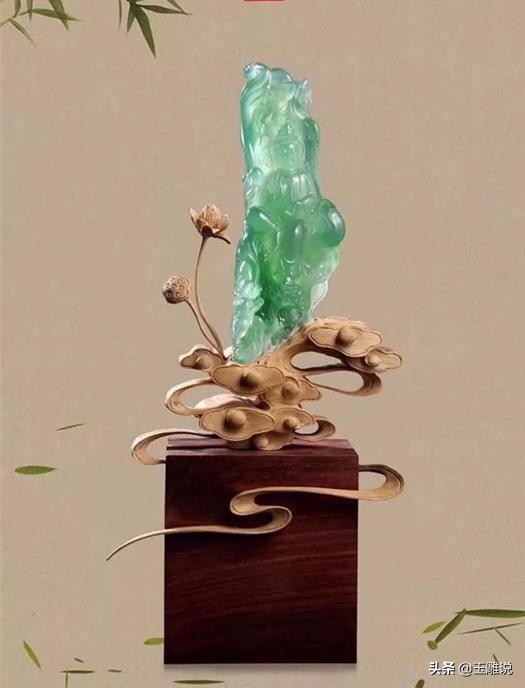 有裂的翡翠不可怕，只要设计题材好，雕工处理好，照样出精品