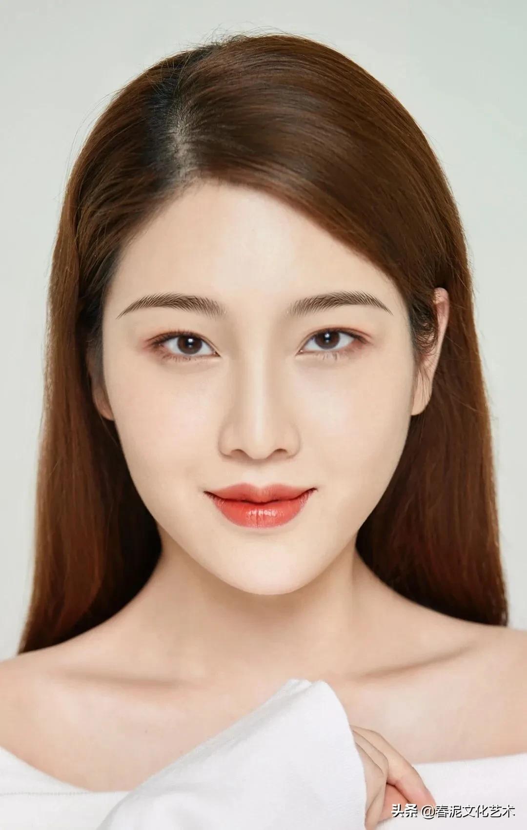 不同肤质纹绣操作视频,平眉画法教程纹绣