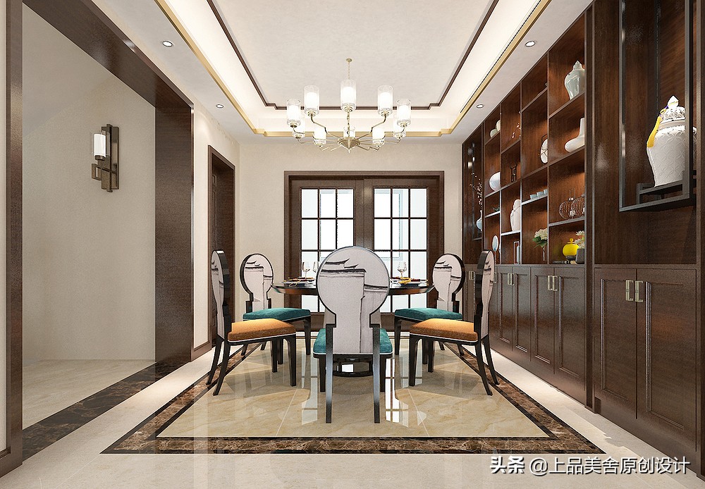 350平米别墅，看多了花里胡哨的风格，最后觉得还是中式最好看