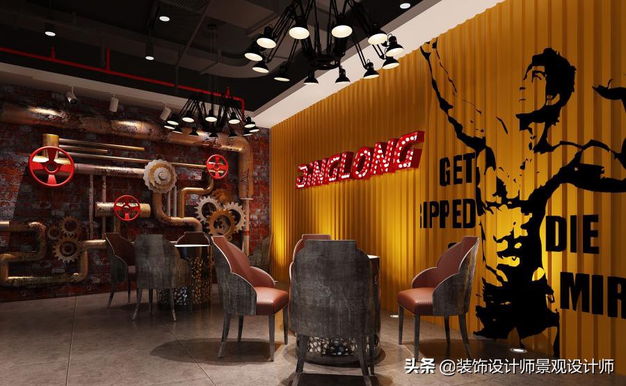 公司健身房设计效果图,书房健身房二合一设计效果图