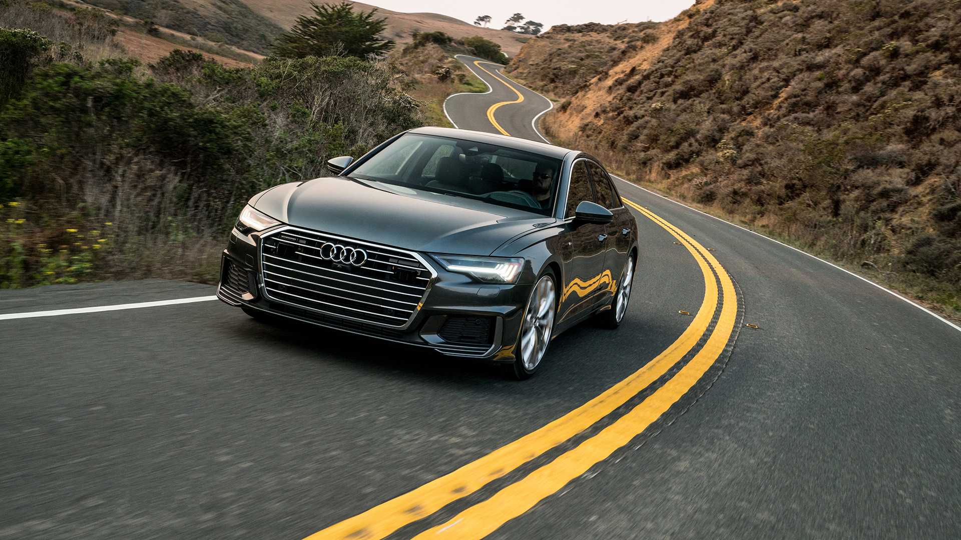 奥迪a63.0t加速测试2021黑色,奥迪a6新款3.0t加速视频