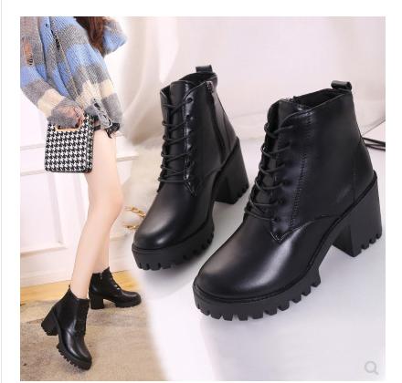 马丁靴英伦风和通勤风有什么区别,百搭商务休闲马丁靴