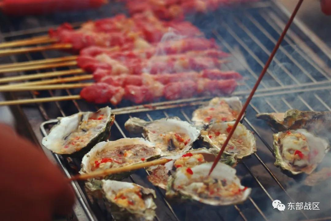 当烧烤遇到西红柿,当烧烤遇到夕阳