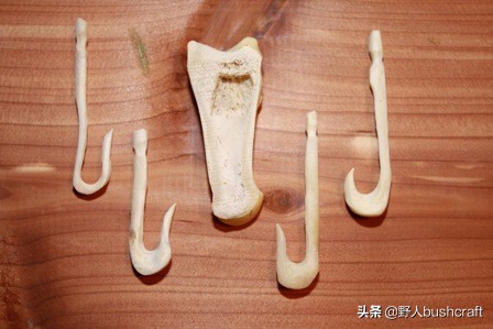 野外diy鱼钩,在野外制作鱼钩