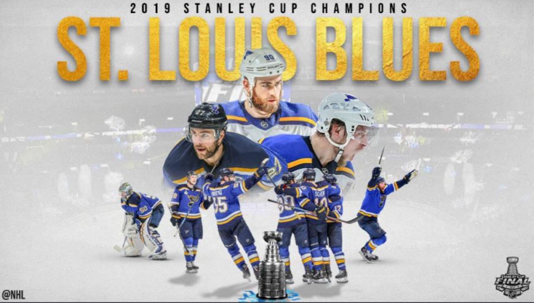 蓝调拿下球队首个斯坦利杯总冠军,奥赖利荣膺季后赛MVP