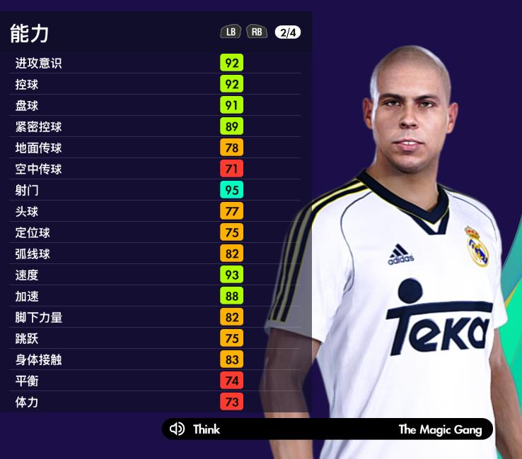 实况足球2023传奇强势球员,实况足球最新皇马精选