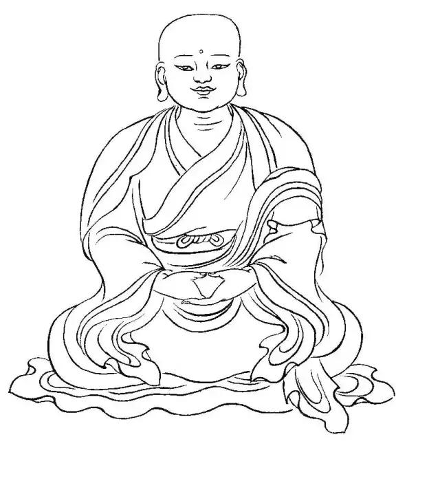 李公麟白描十八罗汉图,白描罗汉图全集