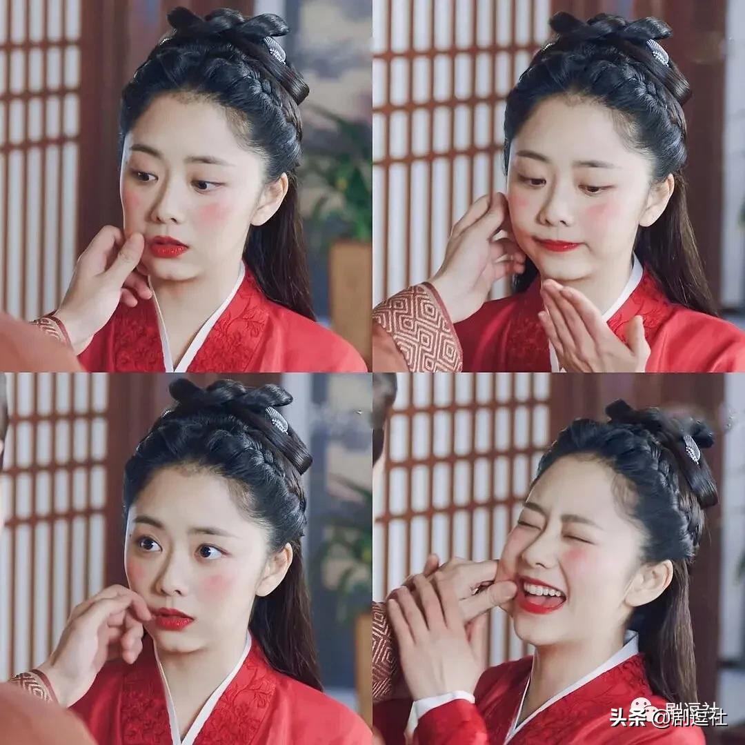 谭松韵人中长为什么不显老,谭松韵老气