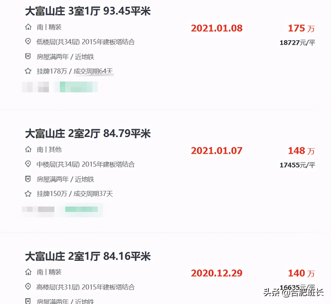 大富山庄最值得购买的楼盘,蜀山大富山庄房价