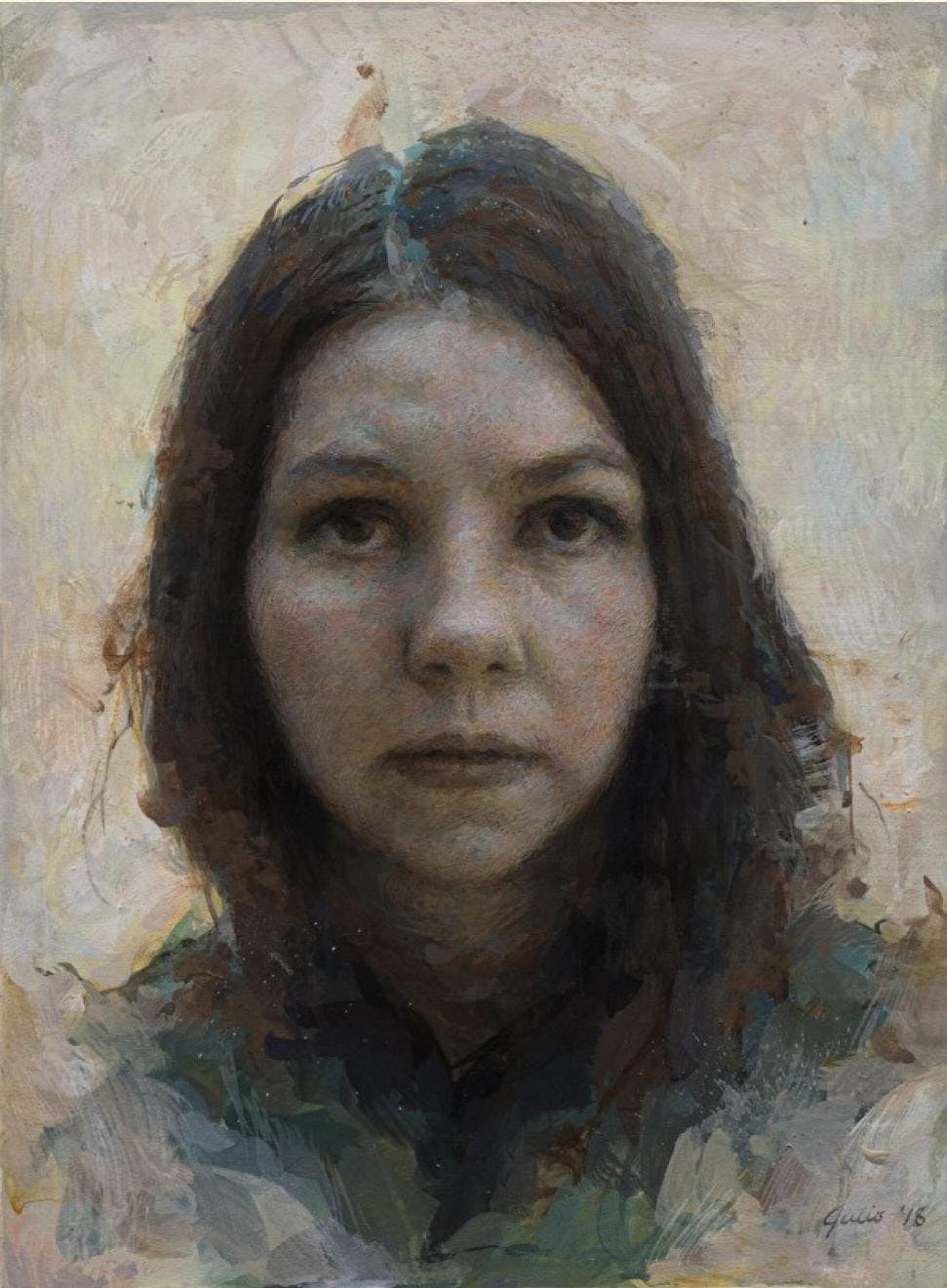 极致好看的人物肖像,经典绘画风格的肖像摄影