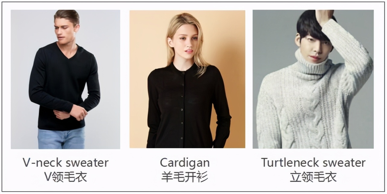 关于衣物英语怎么速记,冬天衣物英语词汇导入