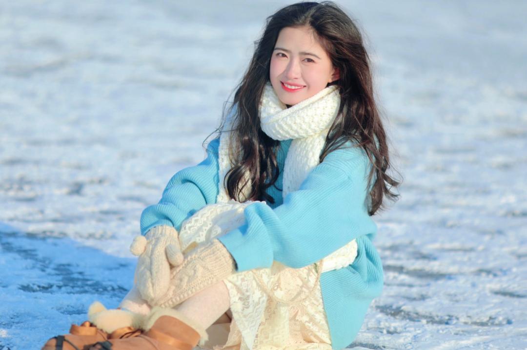 温柔又保暖的穿搭学生党女,冬季保暖时尚穿搭小个子学生