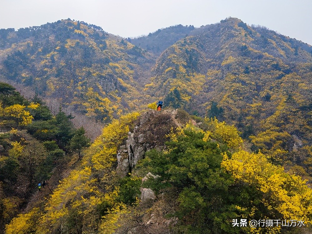 徒步济南梯子山,济南户外徒步登山带你看风景