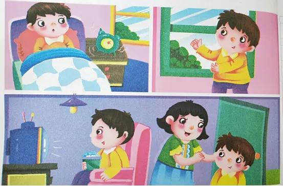 开学看图写话,二年级下册语文看图写话开学