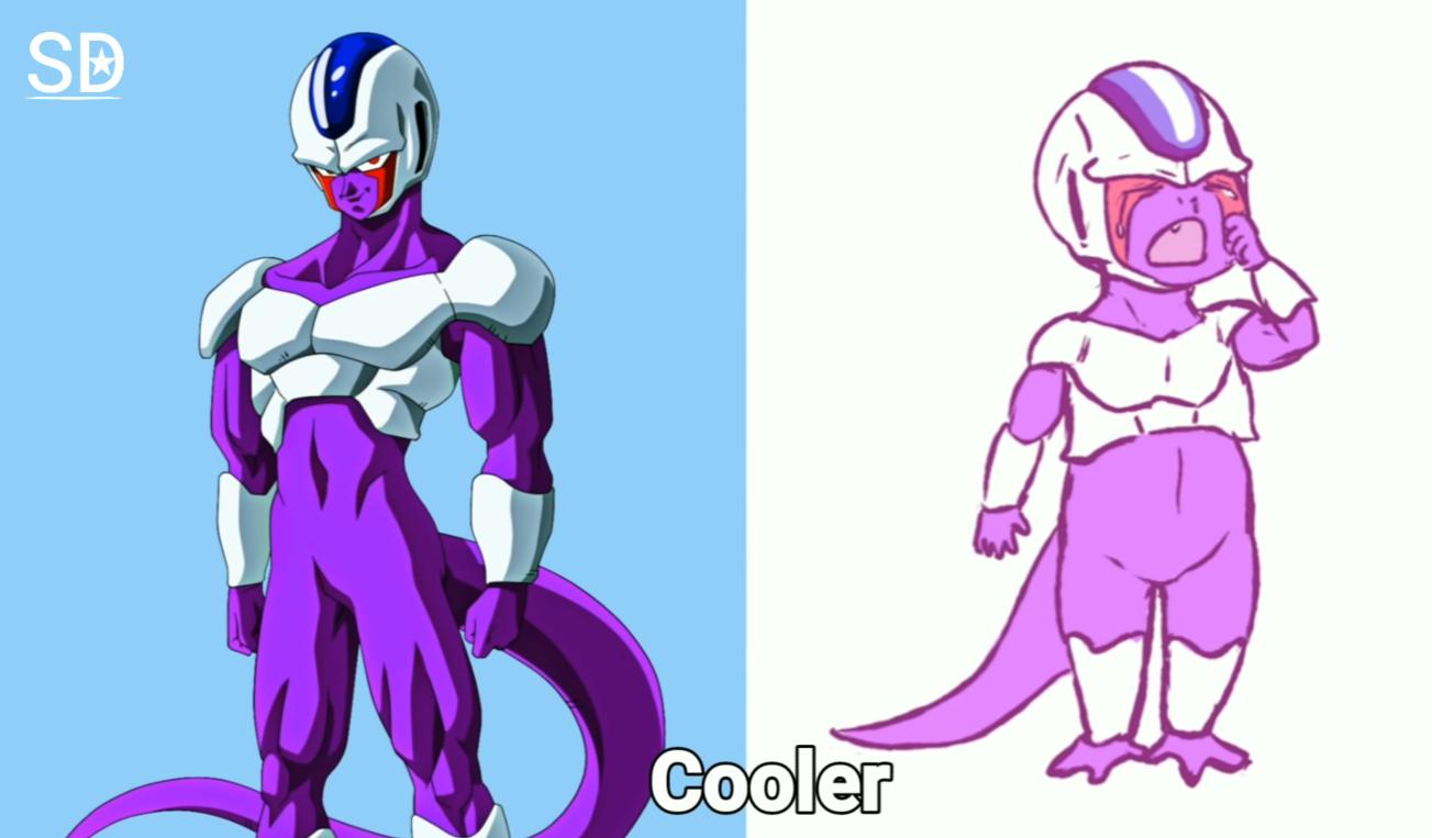 龙珠人物成年、童年对比图：萌娃悟空和悟饭！反派团个个是沙雕