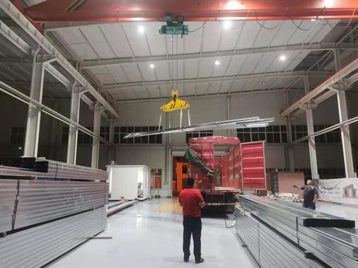 新之杰Z型钢檩条获美国科勒水龙头常州转换层项目选用