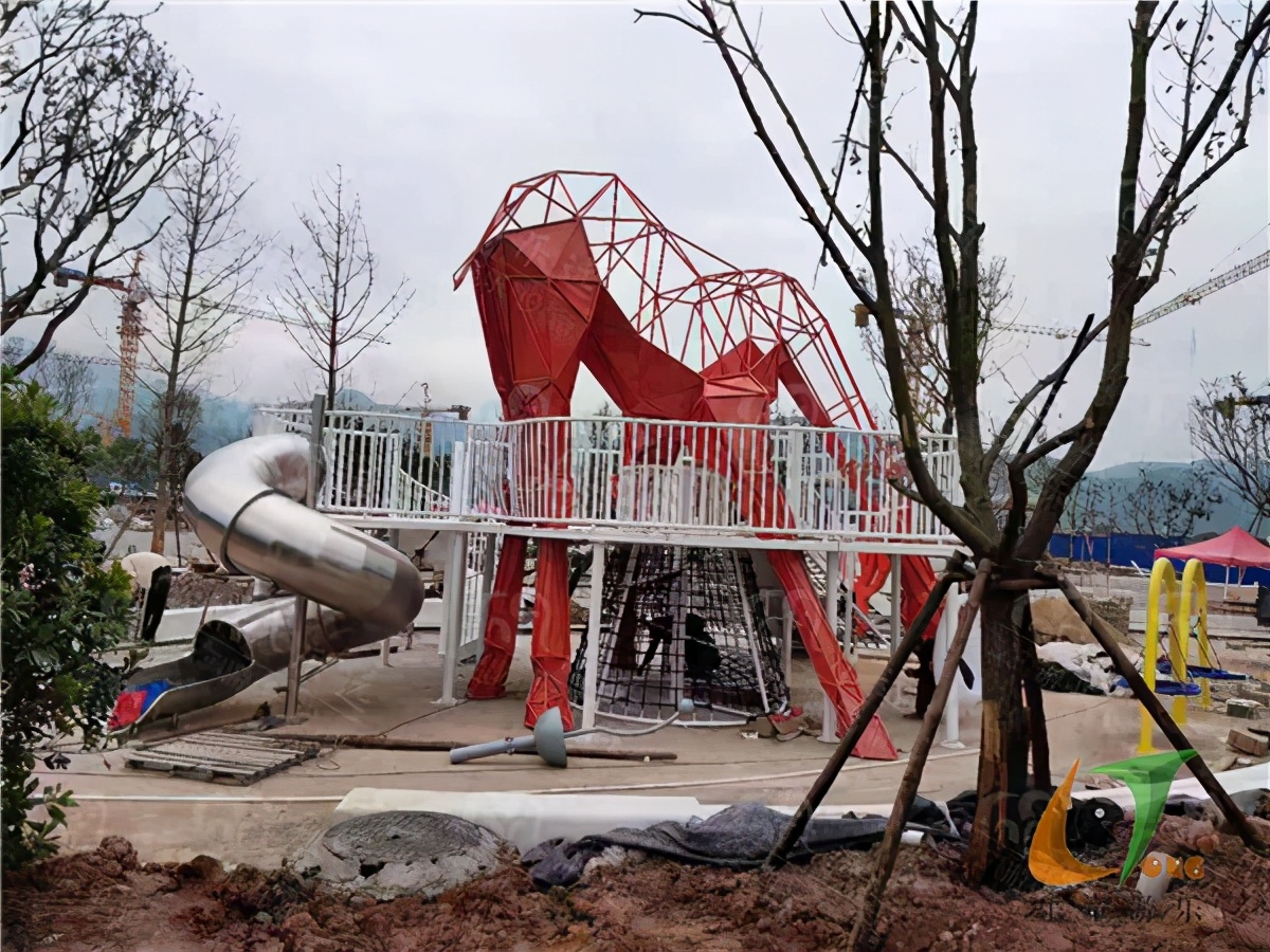 重庆不锈钢滑梯图片,璧山永川不锈钢滑梯