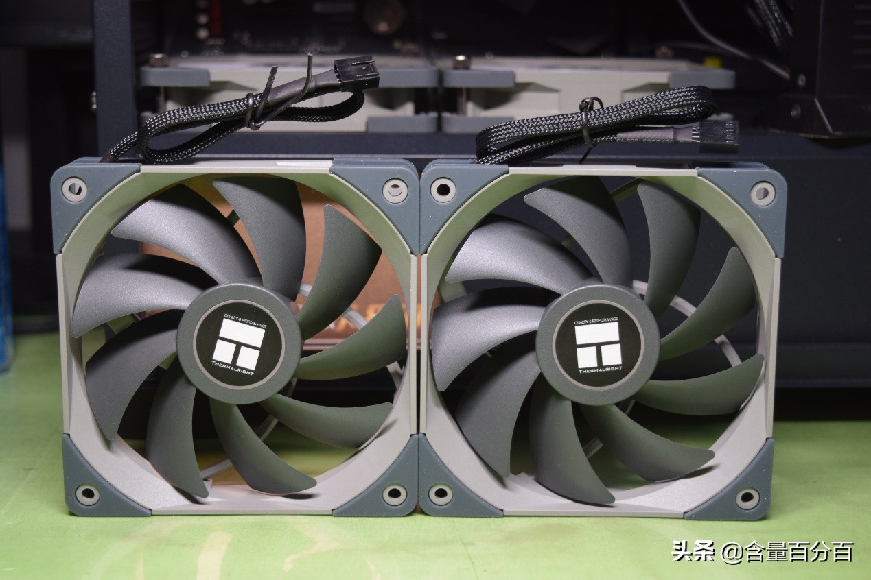 利民pa120跟大霜塔哪个散热好,利民pa120双塔6热管散热器测评