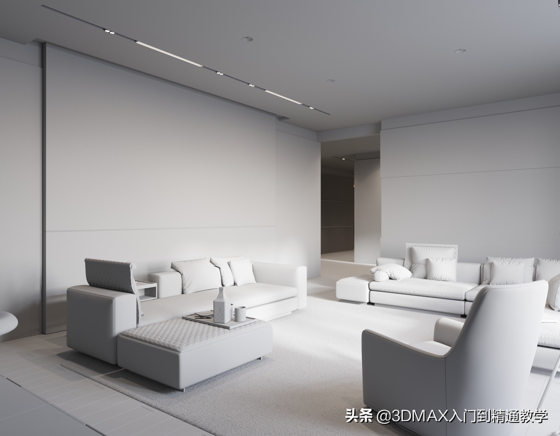 那些好看的效果图是怎么做的,耗时56小时才完成作品