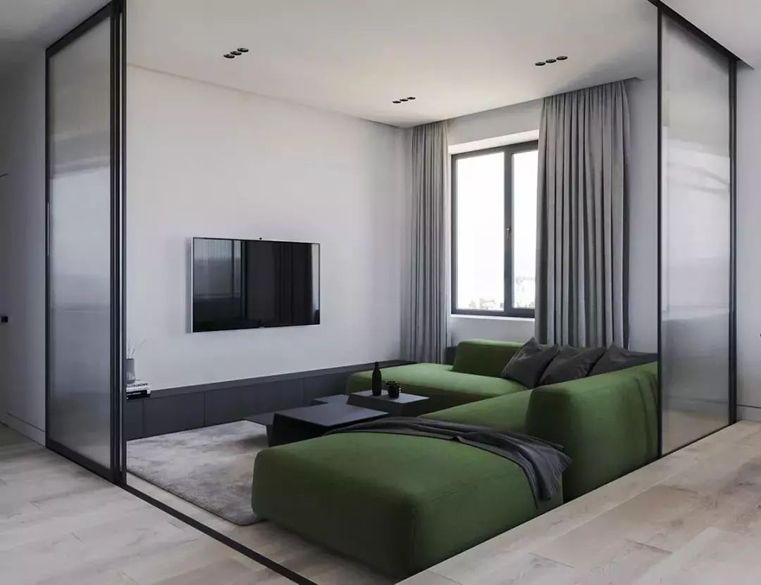 轻奢loft复式,70平loft装修轻奢图片