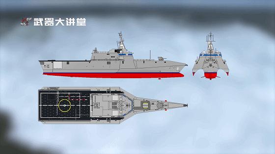 详解独立级濒海战斗舰，美军21世纪舰艇计划的产物，又一科幻战舰