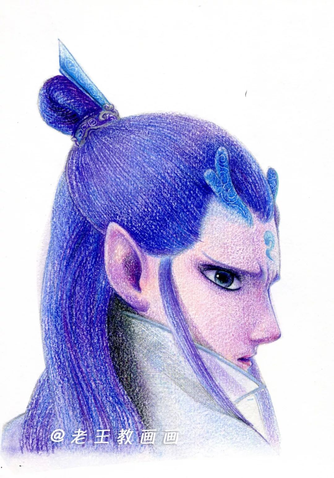 敖丙龙怎么画又帅气又好看,哪吒之魔童降世哪吒敖丙怎样画