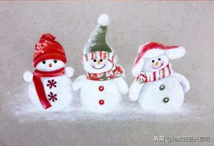 圣诞节雪人醒图绘画教程,怎么画简单的圣诞雪人
