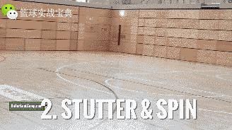 陀螺转身过人教学,小陀螺式转身过人