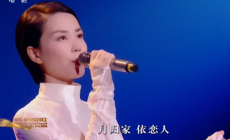 谢霆锋在台下看王菲和刘德华,谢霆锋看王菲表演