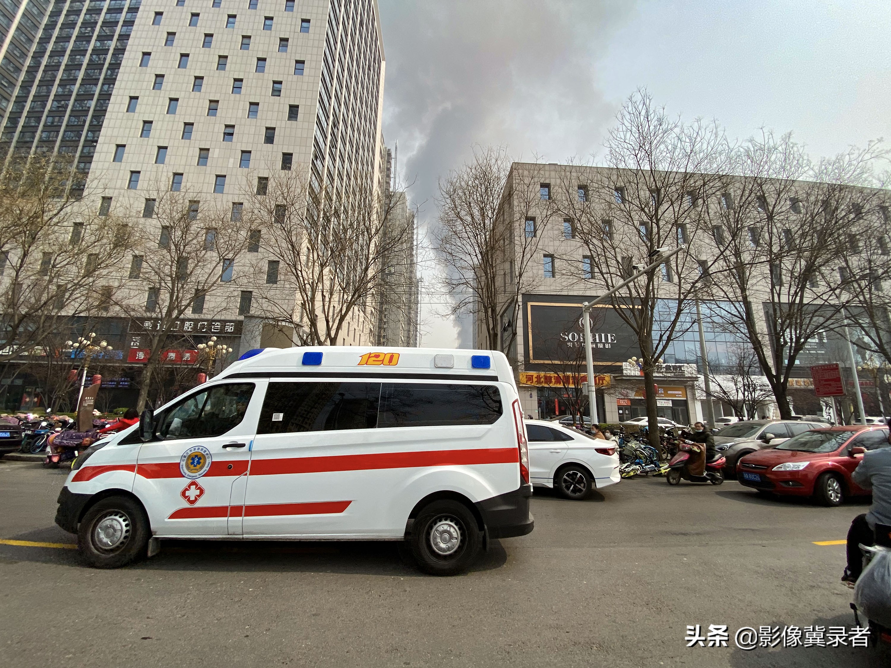 石家庄一栋楼突发火灾全过程,石家庄高楼失火最新消息