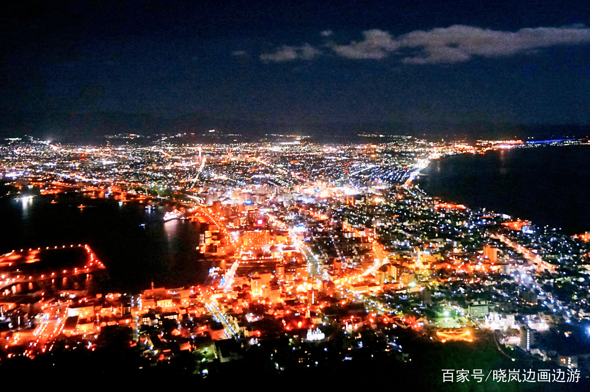 北海道函馆观光攻略,日本北海道函馆市夜景