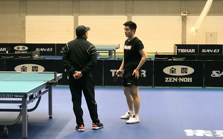 实力再获提高，孙颖莎直言混双训练帮助大，与男陪练对打