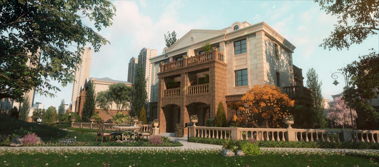 一生一墅只为一宅,一生一墅合院图片