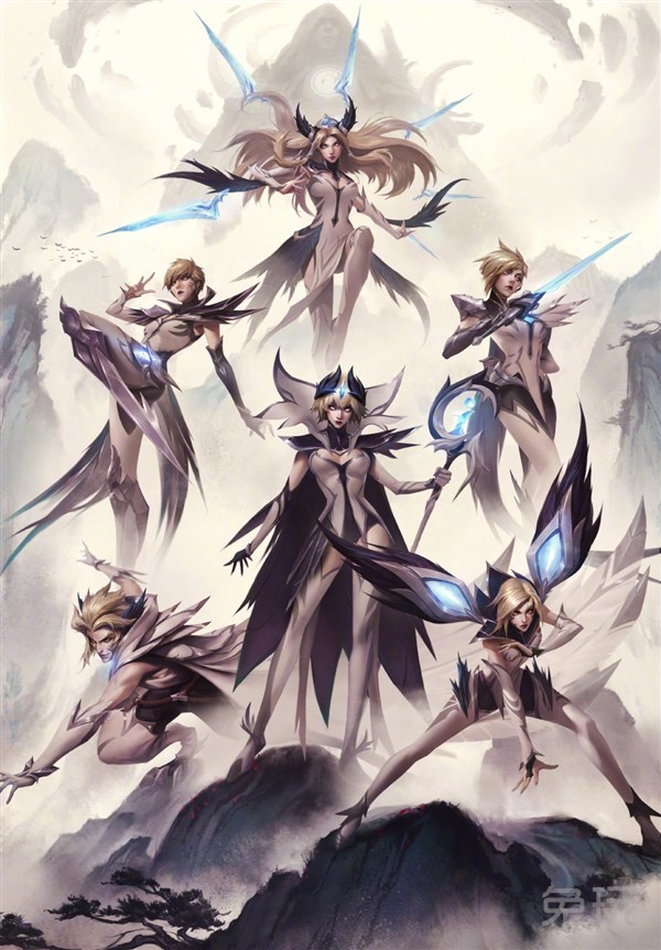 ig冠军皮肤是水墨风还是堕天使,冠军限定皮肤返场msi