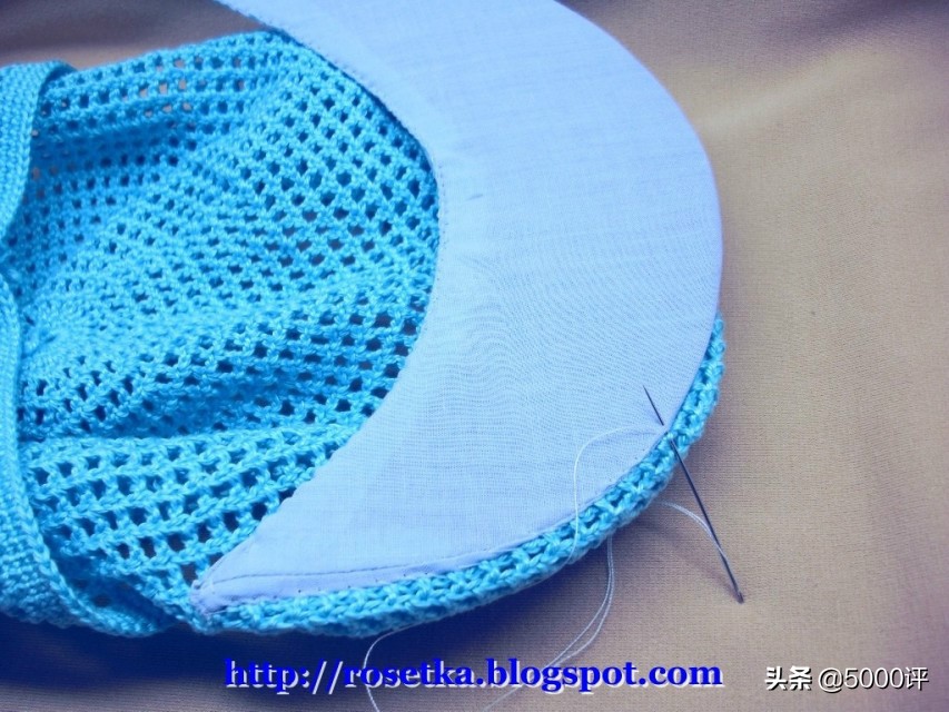 棒球夏凉帽的钩织方法,多种扇形花夏凉帽钩编视频教程