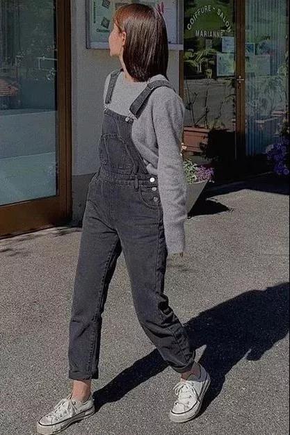 153的身高穿均码毛衣合适吗 (连衣裙披肩毛衣穿搭韩系小姐姐风)