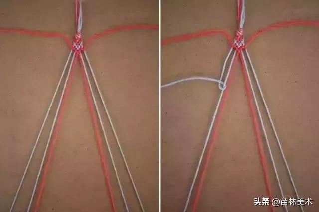 手工穿珠子手链的教程,手工手链编织教程