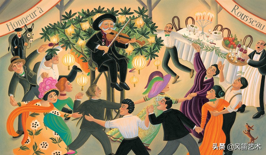 知名画家亨利卢梭世界名作欣赏,画家亨利卢梭简介