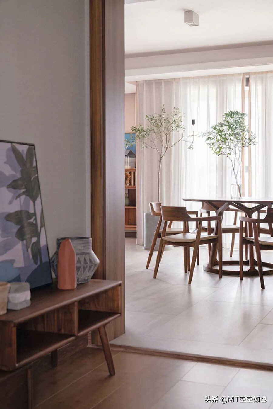 原木风空间营造的温馨气质,原木清爽灵动空间