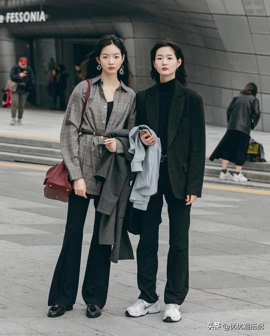 韩国显瘦显高显白服装搭配,30套最火的韩系穿搭简单又好穿