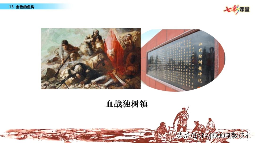 部编语文六年级下13课《金色的鱼钩》知识要点图文讲解同步练习
