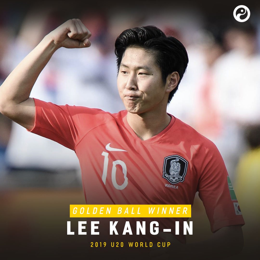 下一个孙兴慜！韩国18岁超新星获世青赛金球奖42年神迹诞生