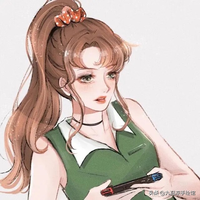 简单漫画头像大全可爱女生,好看的漫画头像男女可爱萌